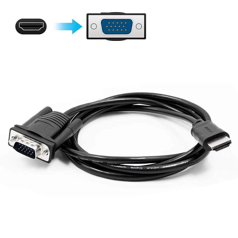 HDMI to VGA ̺, ǻ, ũž, Ʈ, PC, , , HDTV  ȣȯ  (150cm)